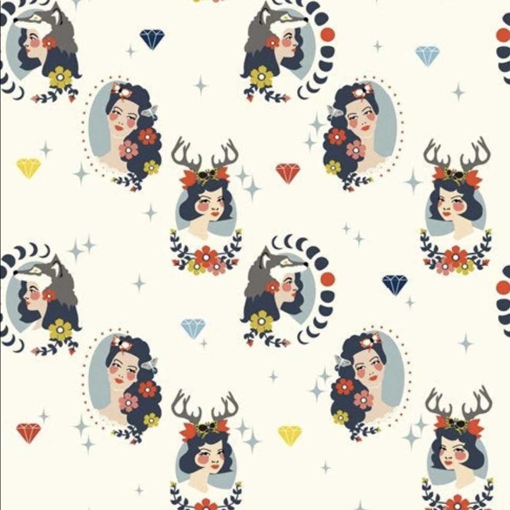 Woodland girls mask